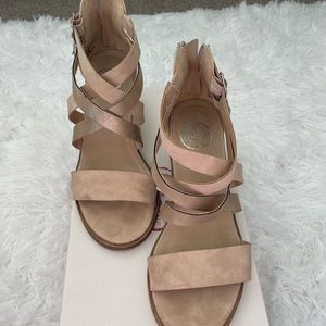 summer sandals (blush/beige)